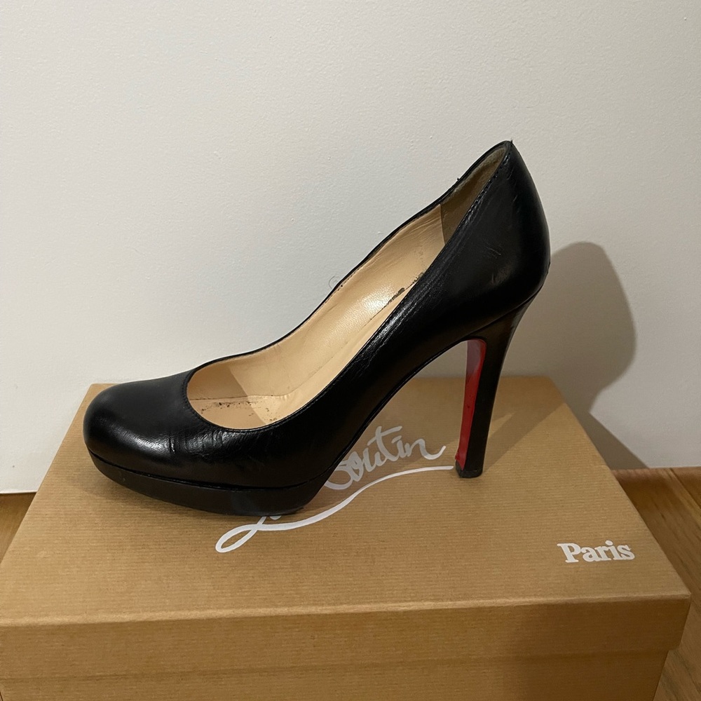 Christian Louboutin black heels